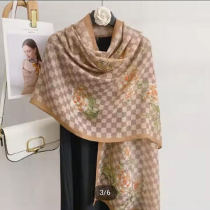 Premium Quality Flower Printed Viscose  Stoles Scarves For All Seasons