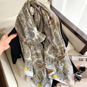 Premium Quality  Full Printed Viscose  Stoles Scarves For All Seasons