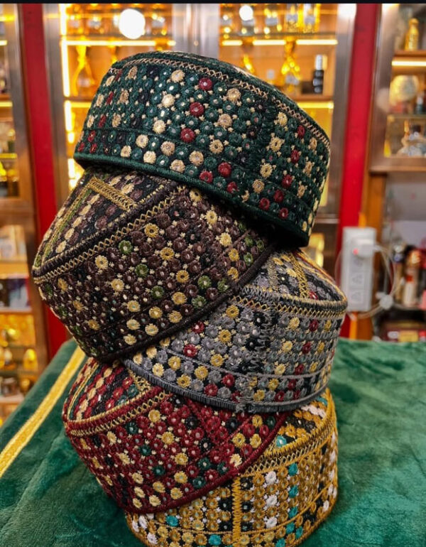 Topi For Namaz Premium Quality Buy Online | Prayer Cap | Embroidered Cap
