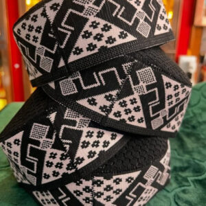 Muslim Islamic Namaz Topi | Prayer Cap In Black