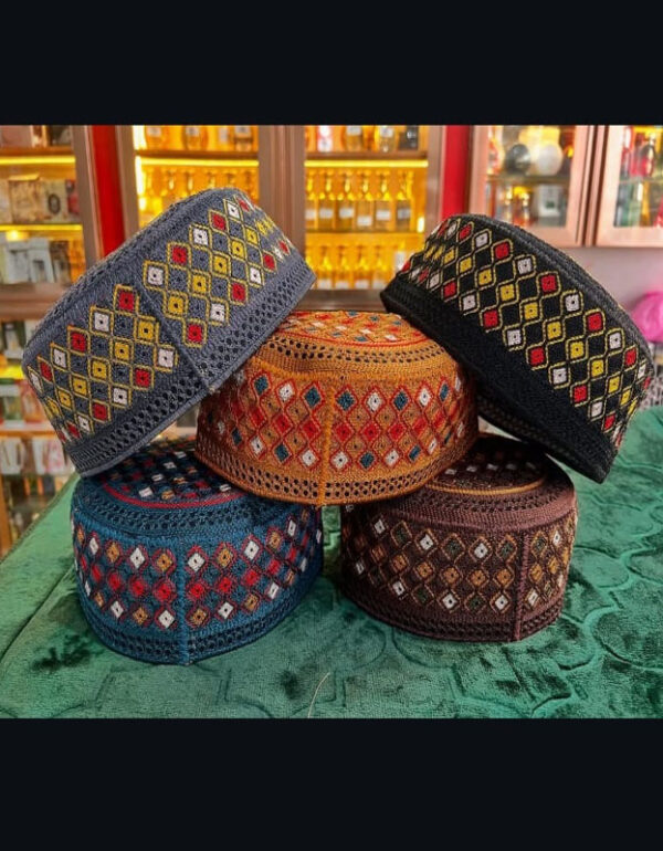 Muslim Islamic Namaz Topi | Prayer Cap All Season