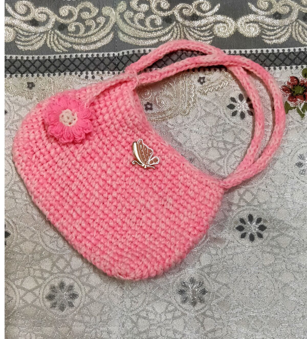 Handmade Crochet Purse, Keychain And Bracelet For Women Online Buy in India - Image 2