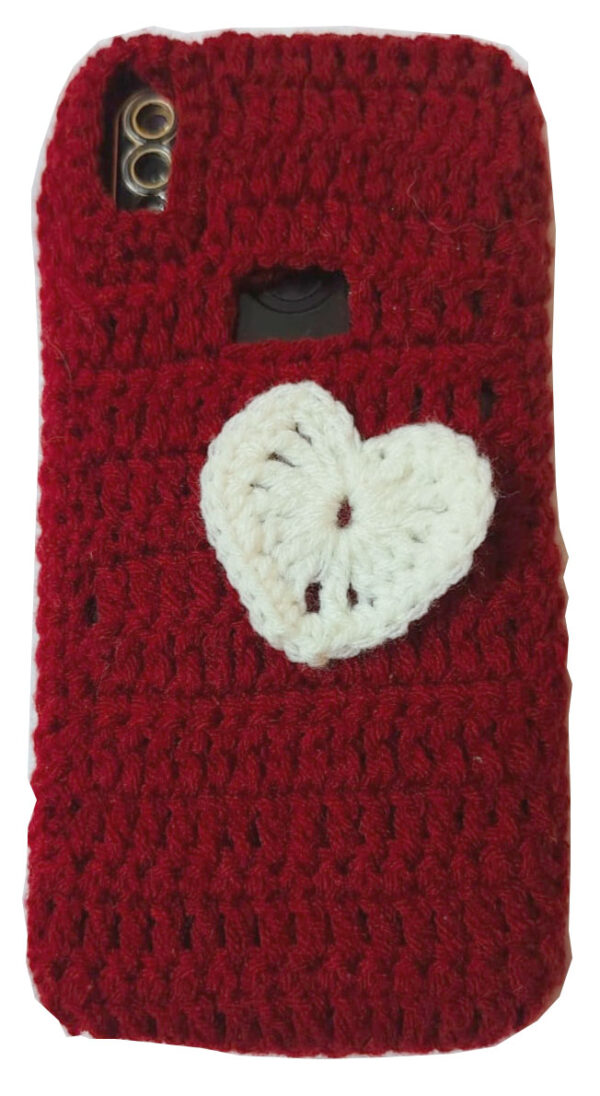 Handmade Crochet Mobile Cover | Soft & Stylish Phone Sleeve