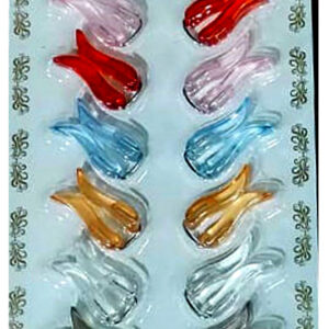Oval Shape Hijab Loop Pins (pack of 12 pieces)